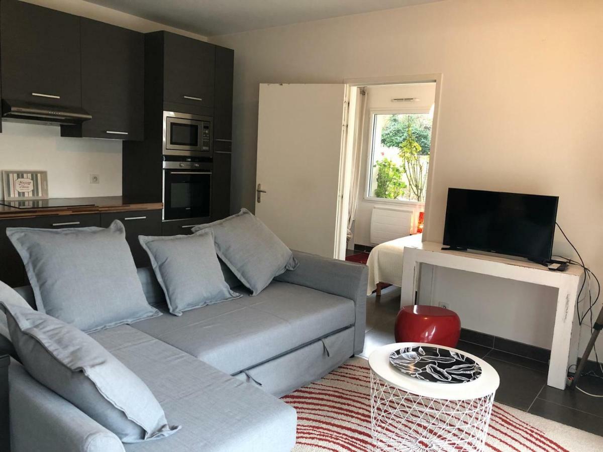 Superbe Deux Pieces Vue Mer Avec Jardin Trouville-sur-mer Exteriör bild